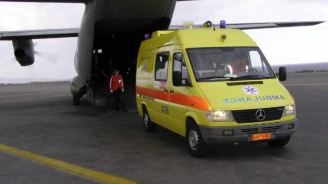 Αερογέφυρα ζωής για ένα αγοράκι 3 ετών