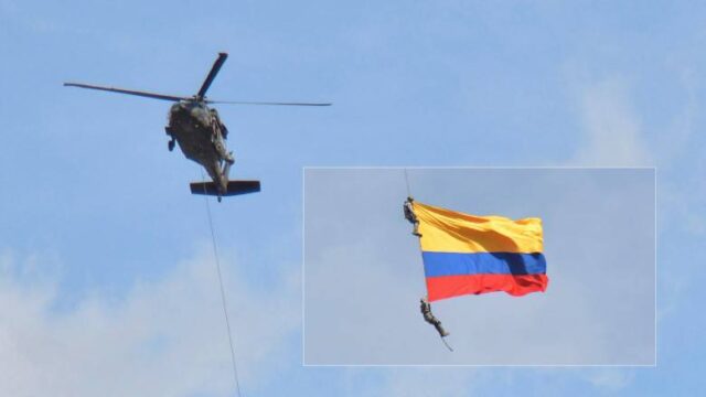 Νεκροί Κολομβιανοί υπαξιωματικοί… έπεσαν από ελικόπτερο σε επίδειξη
