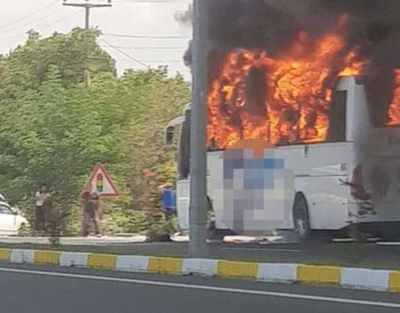 Πέντε νεκροί στην Τουρκία από πυρκαγιά που ξέσπασε σε λεωφορείο