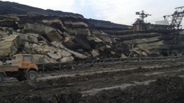 Κατολίσθηση ορυχείου στην Κοζάνη