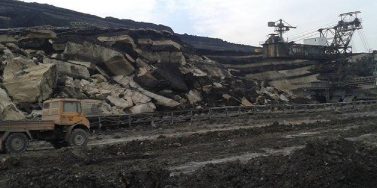 Κατολίσθηση ορυχείου στην Κοζάνη