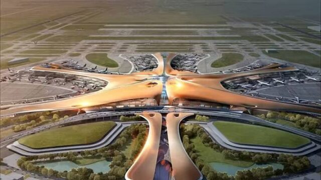 Το νέο αεροδρόμιο του Πεκίνου άνοιξε και επίσημα λόγω επετείου…