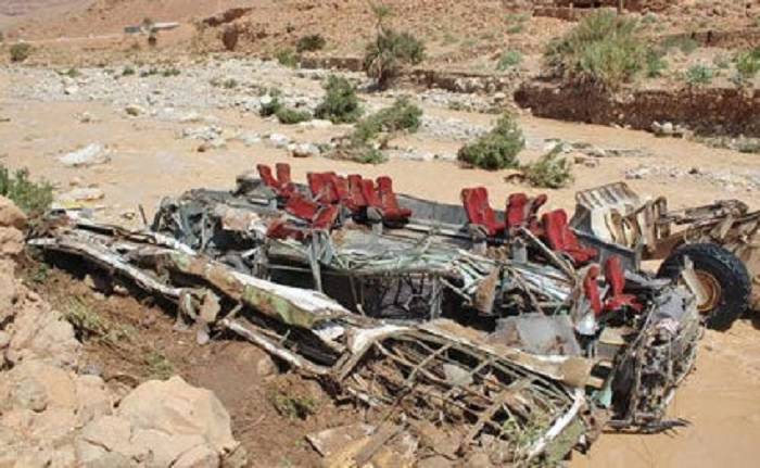 Μαρόκο: 11 νεκροί από ανατροπή λεωφορείου από χείμαρρο