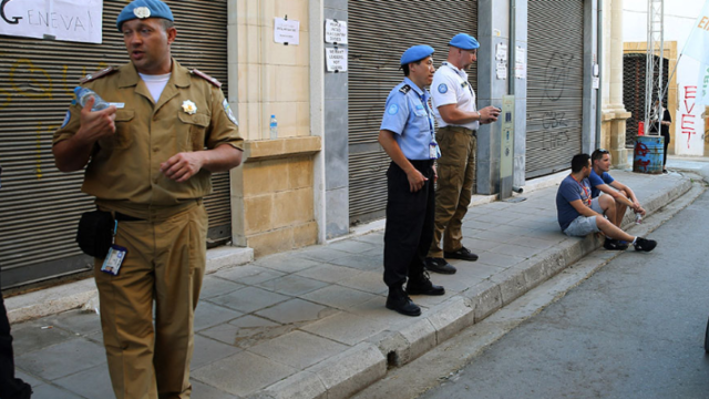 Οι στρατιώτες του ΟΗΕ άπραγοι θεατές των τουρκικών κινήσεων!, Κώστας Βενιζέλος