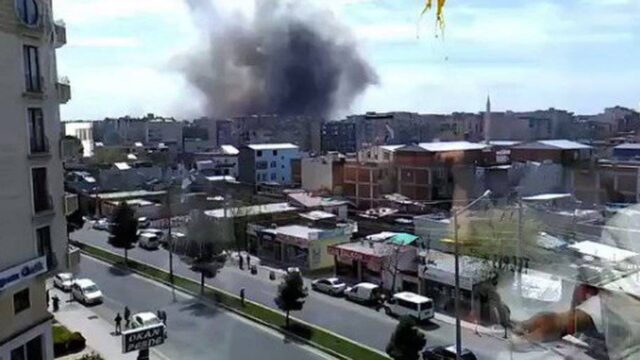 Τέσσερις νεκροί και αρκετοί τραυματίες από έκρηξη στο Ντιγιάρμπακιρ