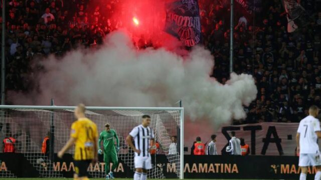 Τραυματισμό οπαδού από κροτίδα στην αναμέτρηση ΠΑΟΚ – Άρη ερευνούν οι αστυνομικές αρχές