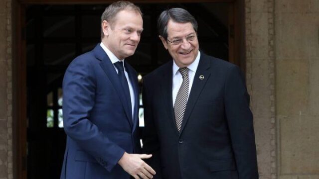 Τουσκ: Η ΕΕ αλληλέγγυα με την Κύπρο, να σταματήσει η Άγκυρα…