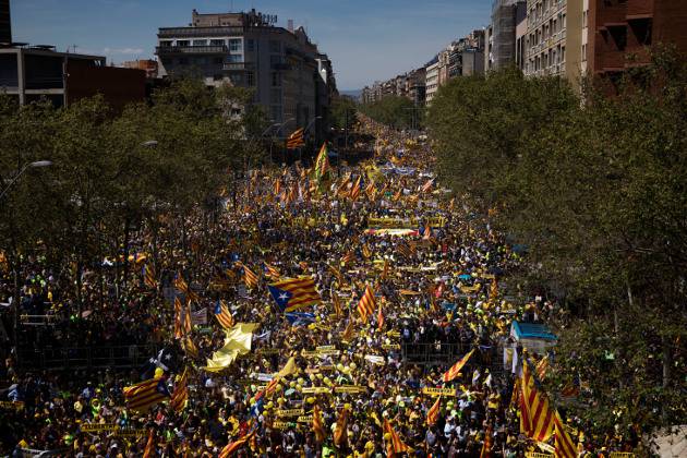 Στο πόδι η Καταλονία για τη διαδήλωση των αυτονομιστών – Έκλεισε η Σαγράδα Φαμίλια