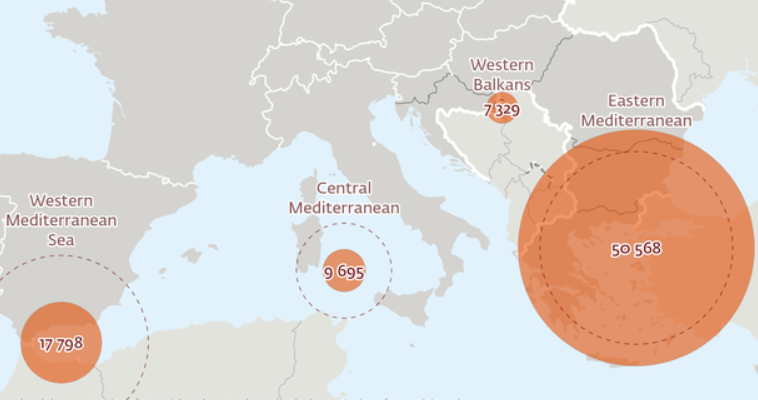 FRONTEX: Στην Ελλάδα το μεγαλύτερο βάρος της παράνομης μετανάστευσης