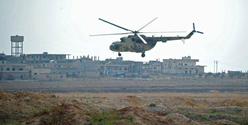 Συρία: Ρωσικά ελικόπτερα “κατέλαβαν” αμερικανική βάση