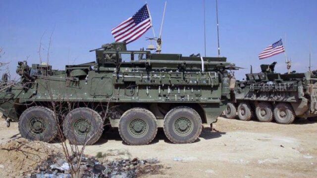 Οβίδες σε βάση όπου σταθμεύουν Αμερικανοί στρατιώτες στο Ιράκ