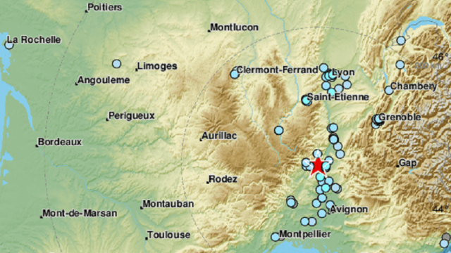 Σεισμός 5,3 βαθμών χτύπησε τη νότια Γαλλία