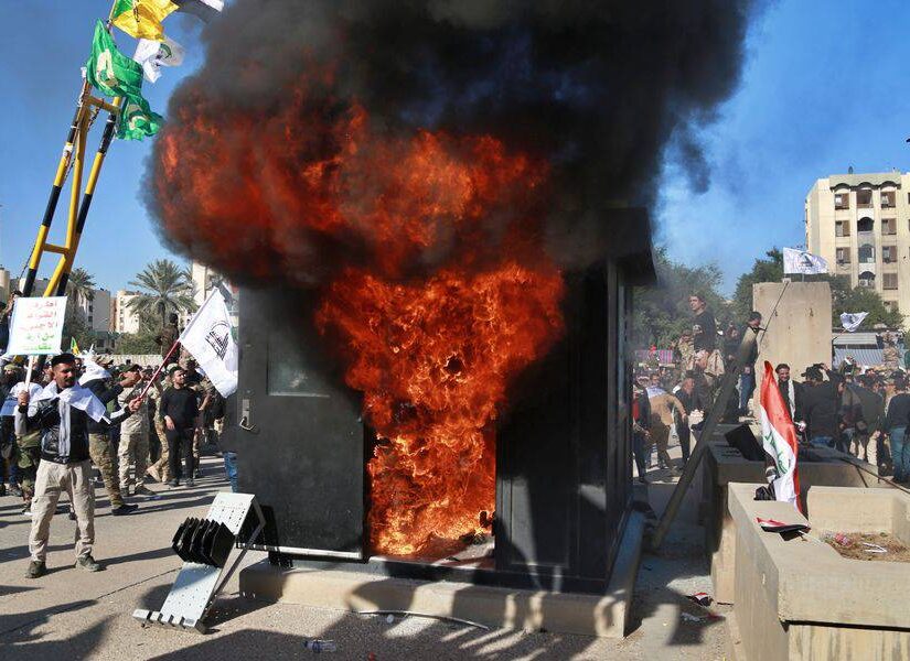 Αποσύρονται οι διαδηλωτές από την αμερικανική πρεσβεία στη Βαγδάτη