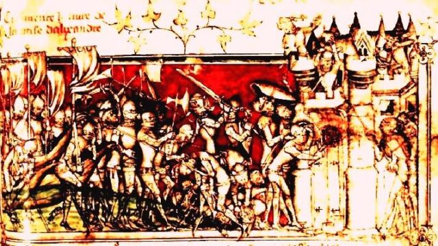 Οι σταυροφόροι νικούν, ο Βυζαντινός προδότης τα δίνει στους Τούρκους