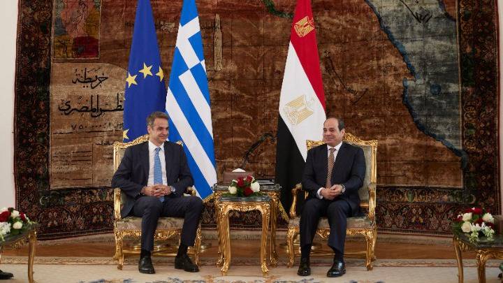 Για Λιβύη και Ανατολική Μεσόγειο συζήτησαν Μητσοτάκης και Φατάχ αλ Σίσι