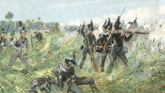 Το “Μαύρο Σώμα” στη μάχη του Βατερλό… Γερμανοί εχθροί του Βοναπάρτη