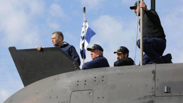 Βολή τορπίλης του υποβρυχίου Κατσώνης παρακολούθησε ο Αλ. Στεφανής