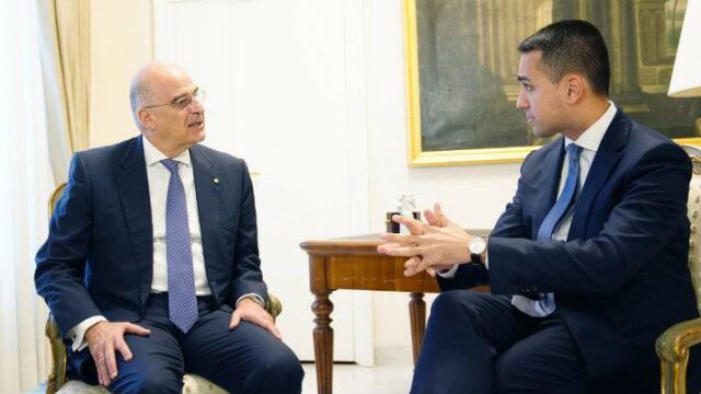 Συνάντηση Δένδια με τον Ιταλό ομόλογό του, στη Ρώμη