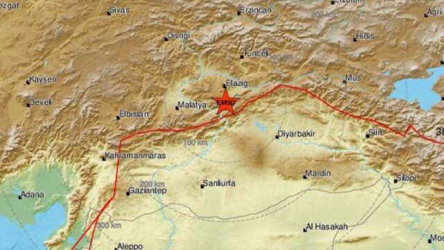Σεισμός στο Ελαζίγ της Τουρκίας