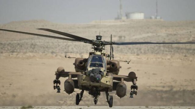 Ισραηλινά επιθετικά ελικόπτερα έπληξαν θέσεις στη νότιο Συρία