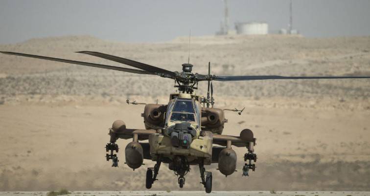 Ισραηλινά επιθετικά ελικόπτερα έπληξαν θέσεις στη νότιο Συρία