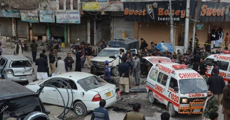 Πακιστάν: Τουλάχιστον δέκα άνθρωποι σκοτώθηκαν σε βομβιστική επίθεση αυτοκτονίας στην Κουέτα