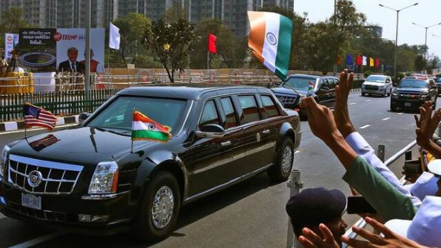Ινδία: Παροξυσμός για την πρώτη επίσκεψη Τραμπ (βίντεο)