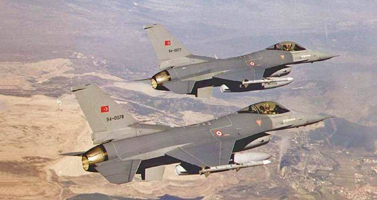 Υπερπτήσεις τουρκικών F-16 πάνω από Εβρο