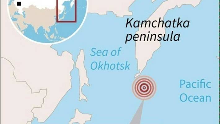 Σεισμική δόνηση 7,5 βαθμών στις Κουρίλες νήσους βόρεια της Ιαπωνίας