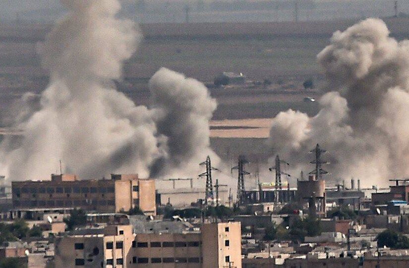 Βομβάρδισαν στρατιωτικό αεροδρόμιο στο Χαλέπι οι Τούρκοι