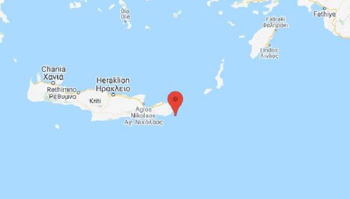 Νέα σεισμική δόνηση 4,4 Ρίχτερ στην Ιεράπετρα της Κρήτης
