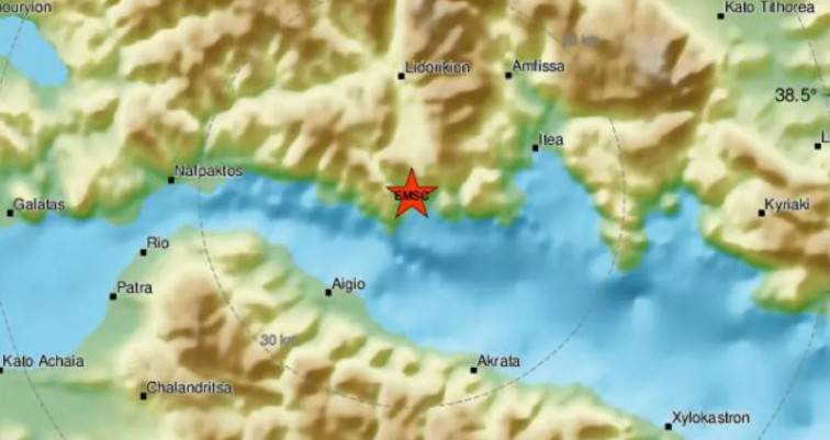 Σεισμός 3,8 Ρίχτερ στην Άμφισσα