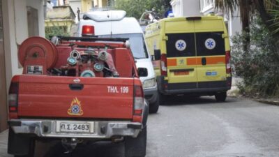 Φωτιά σε πάρκινγκ στον Πύργο Αθηνών