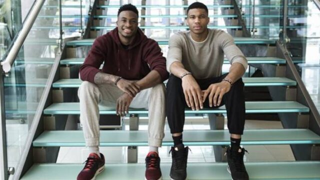 Η οικογένεια Αντετοκούνμπο πρόσφερε 10.000 μάσκες στο δήμο Ζωγράφου