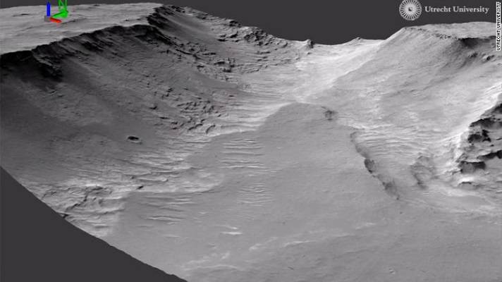 Ο Ρήνος του Άρη: Μεγάλος ποταμός στον “ερυθρό” πλανήτη για 100.000 χρόνια