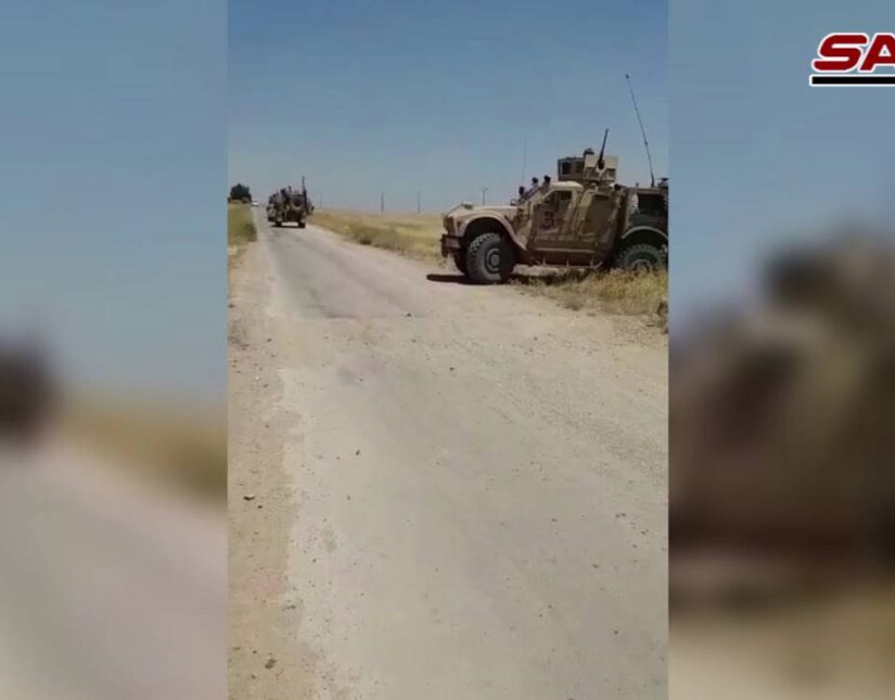 Σύριοι στρατιώτες εμποδίζουν αμερικανική περίπολο (βίντεο)