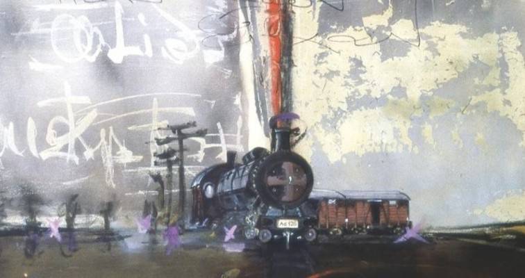 Πέθανε ο ζωγράφος των τρένων Στέλιος Μαυρομάτης