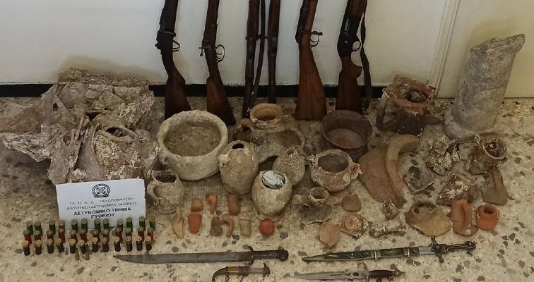 Σύλληψη αρχαιοκάπηλου στη Λακωνία
