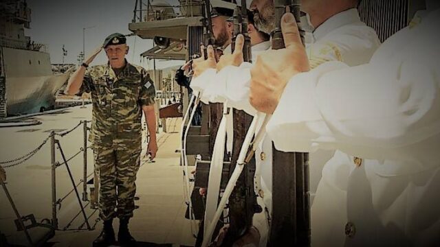 Managing the deterrent message of the Hellenic Armed Forces Chief, Zacharias Michas
