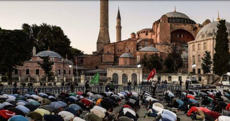 Hagia Sophia, the conquest and ιdeological religious war, Nefeli Lygerou