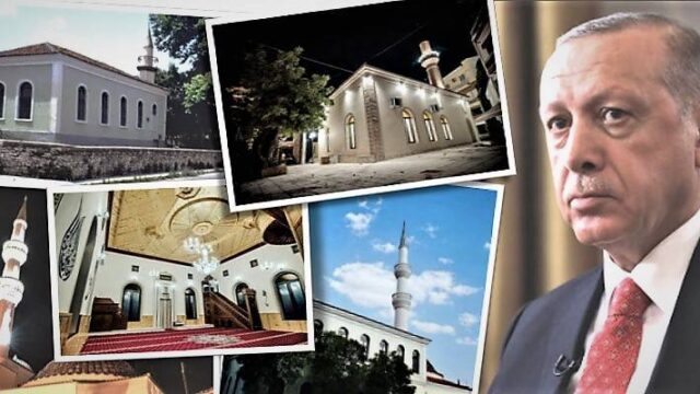 While Hagia Sophia is turned into a mosque, the mosques of Komotini, in Greece are being renovated, Costas Karaiskos