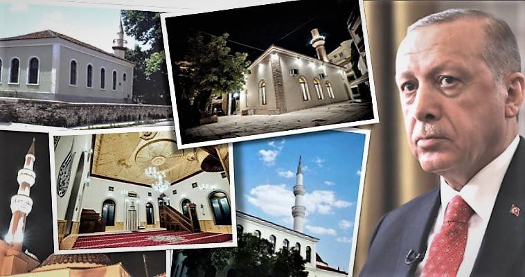 While Hagia Sophia is turned into a mosque, the mosques of Komotini, in Greece are being renovated, Costas Karaiskos