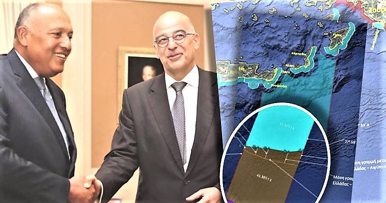 Greece conceded 17.66% of the EEZ that the principle of equidistance would give it - Detailed data and maps, Stavros Lygeros