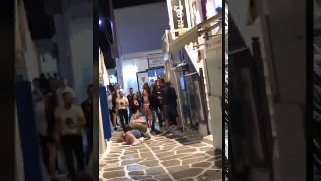 Το βίντεο με τον καβγά του αρχηγού της Μάντσεστερ στη Μύκονο