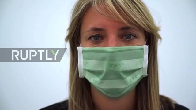 Ισπανική εταιρεία έφτιαξε μάσκα που αλλάζει χρώμα όταν ο χρήστης έχει πυρετό