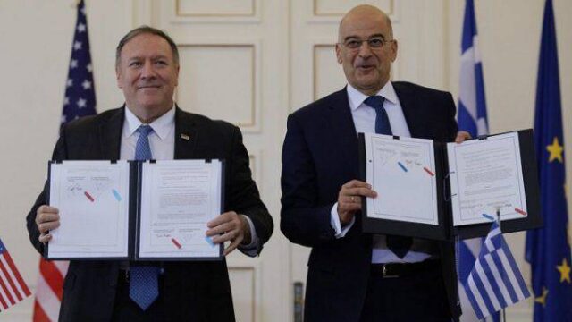 The Greek media underscored in all tones the political symbolism of Pompeo's visit, but if we scratch the surface a little we will not find much