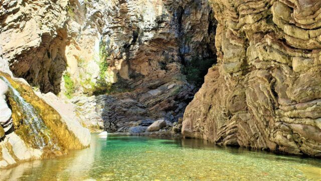 Στο φαράγγι «Πάντα Βρέχει» στην Ευρυτανία