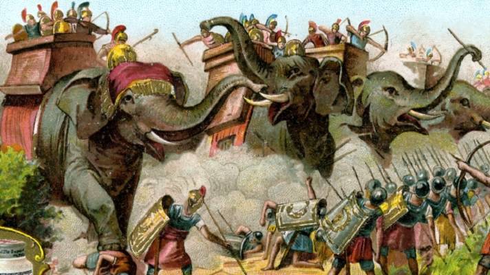 Πολεμικοί ελέφαντες, φλεγόμενα γουρούνια και άλλα… Αρχαία “τανκ” και “αντιαρματικά”