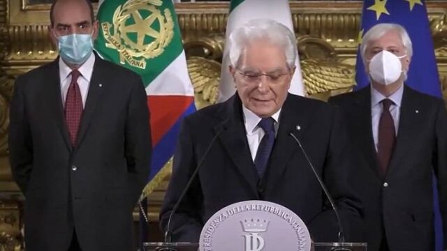 Ιταλία: Δεύτερη θητεία στην Προεδρία της Δημοκρατίας για τον Σέρτζιο Ματαρέλα