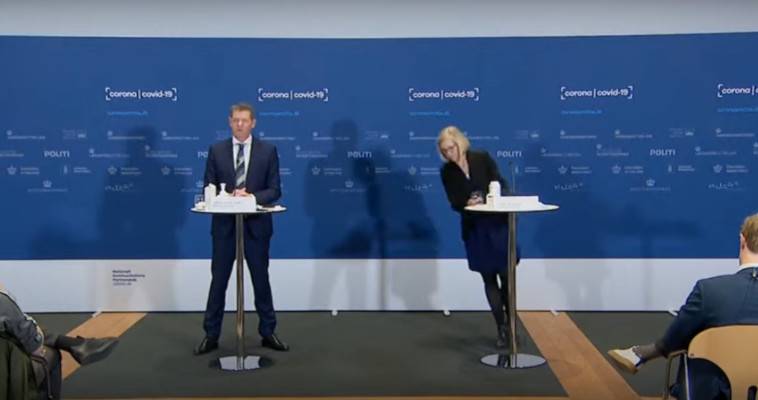 Η στιγμή της λιποθυμίας της επικεφαλής του Οργανισμού Φαρμάκων της Δανίας